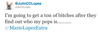 Illustration for article titled Mario Lopez's Dog Is a Total Douche Bag